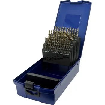 Vrták Sada OREN - vybrušované vrtáky HSS-Co. DIN 338, 50dílná