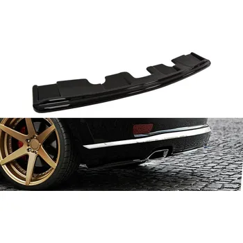 Auto-moto Splitter zadní, prostřední Jeep Grand Cherokee WK2 Summit facelift (Bez žeber) 2014- černý lesklý plast