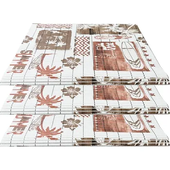 Koupelnová předložka Numberoplus Koupelnová předložka pěnová Sereha 65x100 cm - Hawai