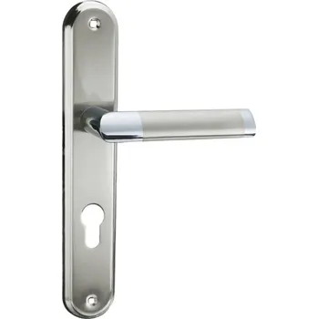 Dveřní kování Klika DURO WC72 nikl/satén