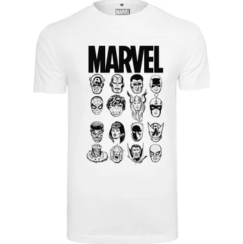 Pánské tričko Marvel Tričko Crew White S