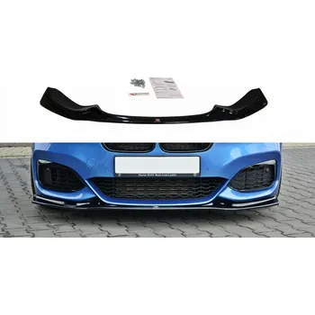 Nárazník Spojler pod nárazník lipa V.3 BMW 1 F20 M-Power facelift carbon look
