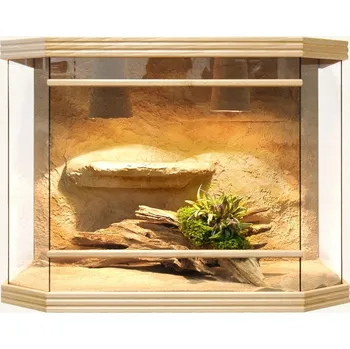 Terárium Terárium Exclusive se zkosenou stěnou 80x40x50