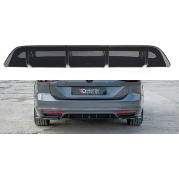 Autodíl Difuzor zadního nárazníku pro Volkswagen Passat R-line B8 15- černý lesklý plast