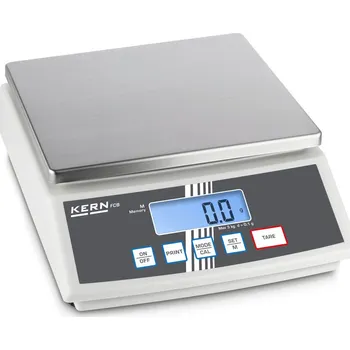Průmyslová váha KERN stolní váha FCB, rozsah vážení až 8 kg, rozlišení 0,1 g