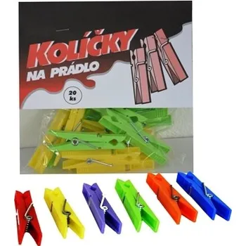 Kolíček na prádlo INJETON PLAST Kolíčky na prádlo 20 ks fialová