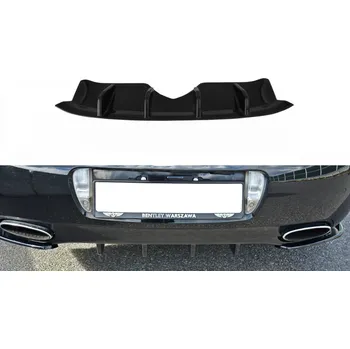 Autodíl Difuzor zadního nárazníku BENTLEY CONTINENTAL GT 2009-2012 černý lesklý plast