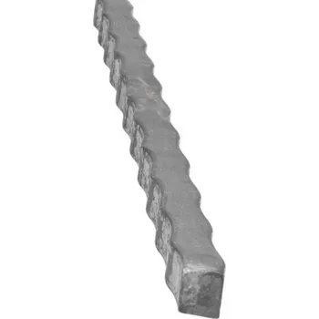 brána KP KSO2 - ocelový zdobený hranol pr. 12x12 mm, kovaný čtyřhran, délka 3 m