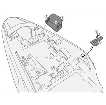 Motodoplněk 1121KIT sada pro samostatnou montáž PLX1121/PLX1171/PLO1171xx pro Honda CB 500 X (13-23)/NX 500 (24)