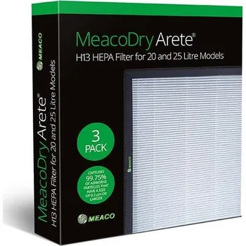 Příslušenství pro odvlhčovač Meaco HEPA filtr H13 pro odvlhčovač Meaco Dry Arete