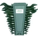 Sada otevřených maticových klíčů GOLA 7-32 12 dílná 710112 - plastový držák