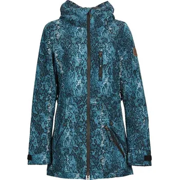 NIKITA bunda - Hollyhock Stretch Jacket Teal Snakeskin (TEL) velikost: S