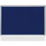 2x3 Filcová modrá tabule v hliníkovém rámu 150x100 cm