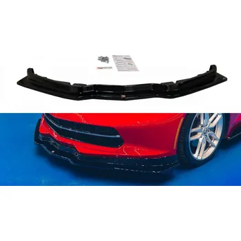 Karosérie Spojler pod přední nárazník lipa CHEVROLET CORVETTE C7 2013- černý lesklý plast
