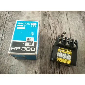 Relé ZPA Univerzální relé RP 300 / RP 301 P 110V / 220V 50Hz B / C ; RP 300 24V E Varianta: RP300 24V SS E