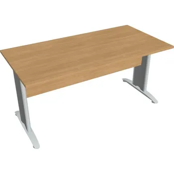 Kancelářský vozík HOBIS kancelářský stůl jednací rovný - CJ 1600, dub + doprava zdarma