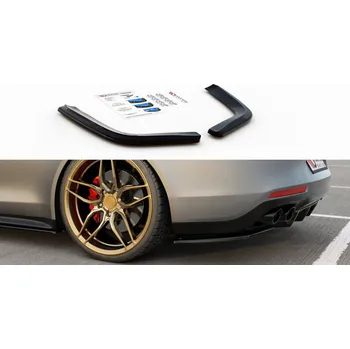 Tuning Splittery zadní boční Porsche Panamera Turbo / GTS 971 černý lesklý plast