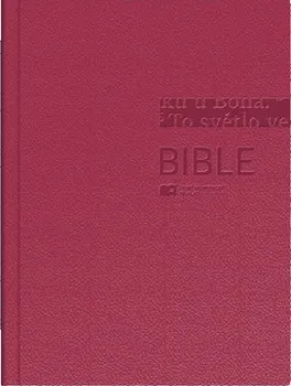 Bible: Český ekumenický překlad s DT - Česká biblická společnost (2019, pevná vínová)