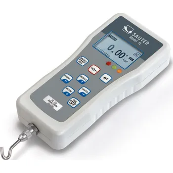 Digitální siloměr Sauter FL 1K, interní měřící buňka, rozsah měření 1000 N, čitelnost 0,5 N