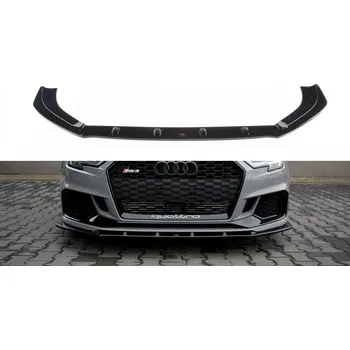 Karosérie Spojler pod nárazník lipa V.1 Audi RS3 8V FL Sedan carbon look