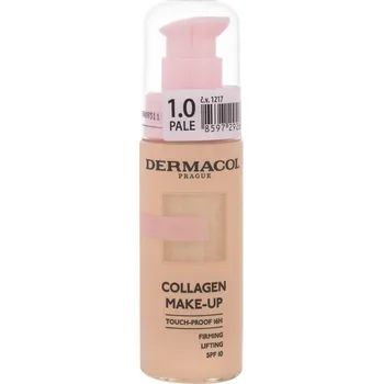 Dermacol Collagen Make-up rozjasňující a hydratační make-up SPF10 20 ml, 1.0 Pale