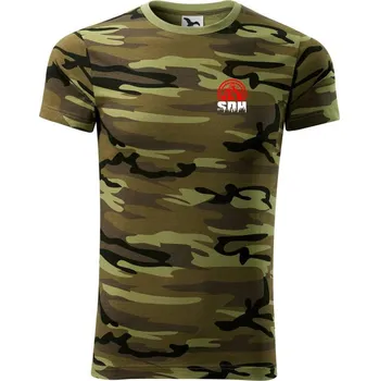 Pánské oblečení SDH logo - Army CAMOUFLAGE - S ( Zelený maskáč )