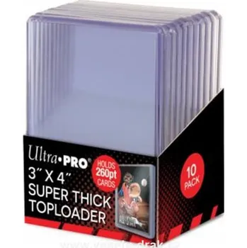 Karetní hra Toploader Ultra Pro 3x4 Super Thick 260PT Toploaders - 10 ks