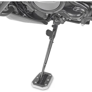 Rám pro motocykl ES8400 rozšíření bočního stojánku Harley Davidson Pan America 1250 (21-24), stříbrné hliníkové