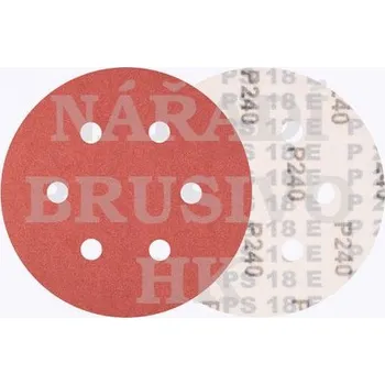 Brusný kotouč Klingspor Brusný papír 150/6 P 40 PS18EK na suchý zip 5907560010096