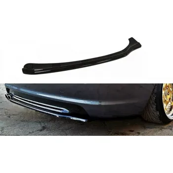 Tuning Difuzor zadního nárazníku BMW 3 E46 Coupe Mpack 1999-2003 bez žeber černý lesklý plast