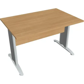 Kancelářský vozík HOBIS kancelářský stůl jednací rovný - CJ 1200, dub + doprava zdarma