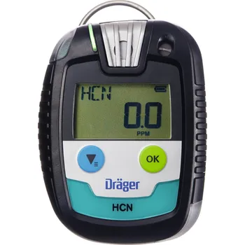 Bezpečnostní detektor Detektor plynu Dräger Pac 8000 HCN, na kyanovodík, 0 - 50 ppm