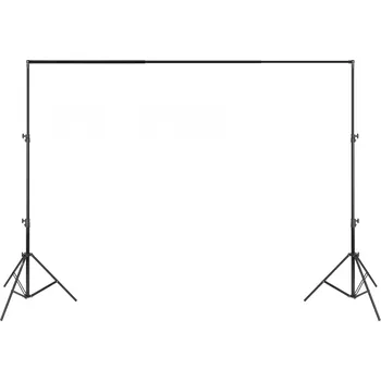 Fotopozadí Phototools Konstrukce pro uchycení fotografického pozadí, 3m s teleskopickou středovou tyčí MK II