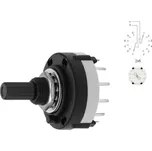 Onpira Přepínač otočný 12 poloh Varianty provedení: 2 x 6