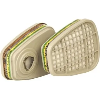 Sada nářadí 3M 6059 - Filtr náhradní ABEK1 pro polomasky řady 6000 a 7500 (bal. 2 kusy)