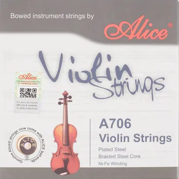 Struna pro kytaru a smyčcový nástroj Alice A706 Advanced Violin String Set + prodloužená záruka 3 roky