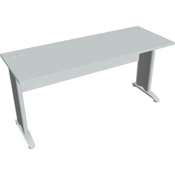 Kancelářský vozík HOBIS kancelářský stůl pracovní rovný - CE 1600, šedá + doprava zdarma