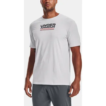 Pánské tričko Tričko Under Armour UA WORDMARK SS-GRY 014 M
