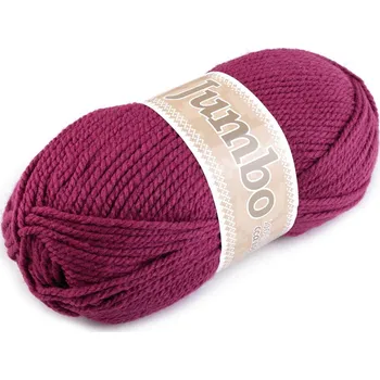 Galanterie Pletací příze Jumbo 100 g, barva 36 (1103) fuchsiová tm.