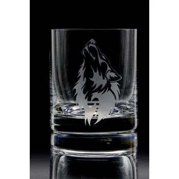 Sklenice 6x Sklenice Whisky 280 ml - motiv Vlk, Vyberte variantu nápojového skla s tímto motivem Lara 160 ml pivní sklenice