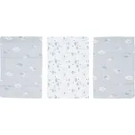 LUMA Lovely Sky mušelínové žínky 3 ks