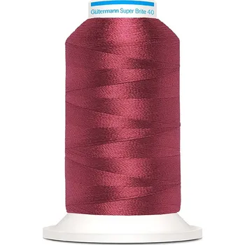 Gutermann Vyšívací nit Gütermann Super Brite Polyester 40 1000 m - 5568