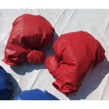 Hra na zahradu Mega box - pěnové rukavice Barva: Modrá