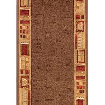 Koberec ASSOCIATED WEAWERS Běhoun Jena 44 BARVA: Hnědá, ŠÍŘKA: 120 cm