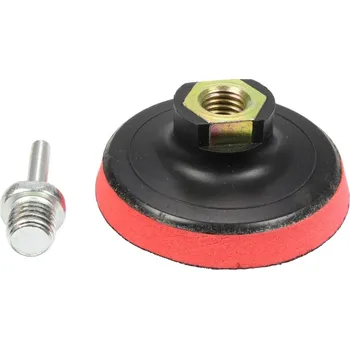 Autodílna unašeč univerzální 75 mm, suchý zip, M 14 + dřík 6 mm - 100-05685