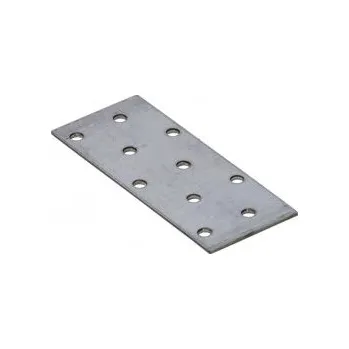 Tesařské kování Spojovací deska PP1 DMX 40x80 mm perforovaná (zinkovaný plech)