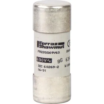 Autopojistky SCHN DF2FN63 Pojistka gG 22X58, 63A, 660V