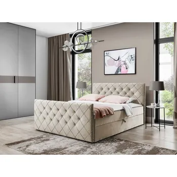 Ložnice Kontinentální postel Dotan, Rozměr postele: 120x200, Barva:: Amor Velvet 4303 MIRJAN 5903211095672