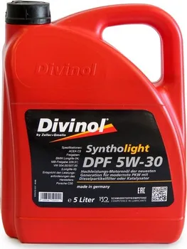 Motorový olej Divinol Syntholight DPF 5W-30 5 l