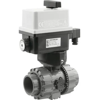 solární panel Kulový elektrický dvoucestný ventil 63 mm, 230 V, FIP - pro solární systémy